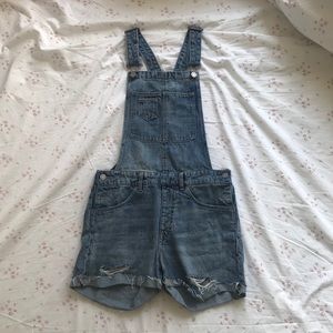 Denim Overalls